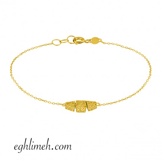 دستبند طلا 18 عیار DT1832.0.97