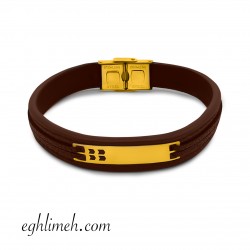 دستبند مردانه طلا 18 عیار DT1924.0.26 دستبند مردانه طلا 18 عیار DT1924.0.26