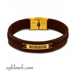 دستبند مردانه طلا 18 عیار DT1925.0.19 دستبند مردانه طلا 18 عیار DT1925.0.19