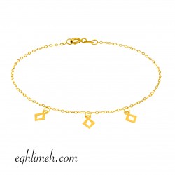 دستبند طلا 18 عیار DT1927.0.51