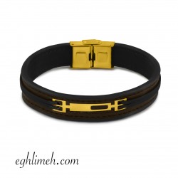 دستبند مردانه طلا 18 عیار DT1939.0.16 دستبند مردانه طلا 18 عیار DT1939.0.16