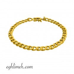 دستبند طلا 18 عیار DT535.3.87