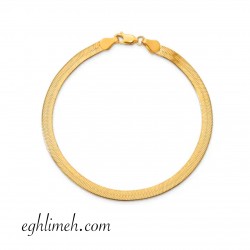 دستبند هرینگبون طلا 18 عیار DT799.2.55