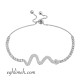 دستبند نقره dn371 دستبند نقره dn371