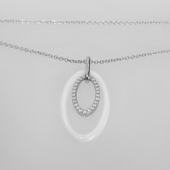 گردنبند نقره gn67