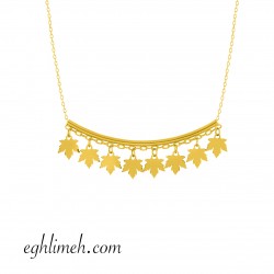 گردنبند طلا 18 عیار GT1355.2.19 گردنبند طلا 18 عیار GT1355.2.19