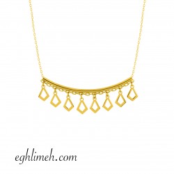 گردنبند طلا 18 عیار GT1356.1.98 گردنبند طلا 18 عیار GT1356.1.98