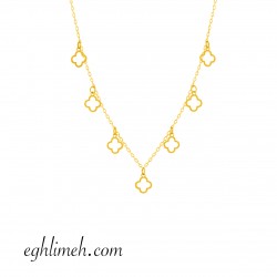گردنبند طلا 18 عیار GT1517.0.86 گردنبند طلا 18 عیار GT1517.0.86