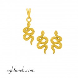 نیم ست طلا 18 عیار کد NT940.1.21 نیم ست طلا 18 عیار کد NT940.1.21