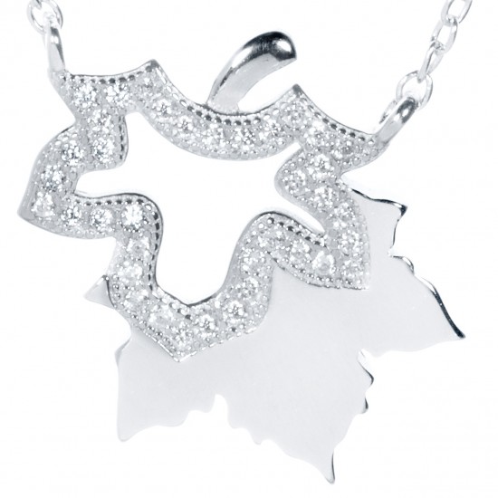 گردنبند نقره gn211