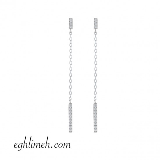 گوشواره نقره EN2258 گوشواره نقره EN2258