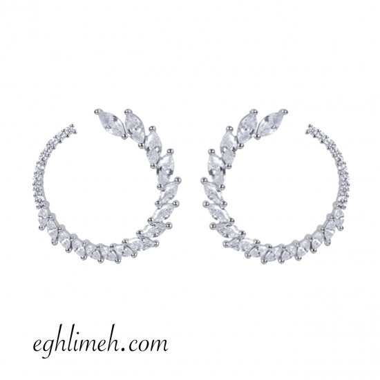 گوشواره نقره EN285 گوشواره نقره EN285