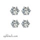 گوشواره نقره EN524 مجموعه 2 عددی گوشواره نقره EN524 مجموعه 2 عددی