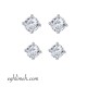 گوشواره نقره EN525 مجموعه 2 عددی گوشواره نقره EN525 مجموعه 2 عددی