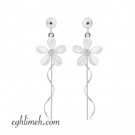 گوشواره نقره EN605 گوشواره نقره EN605