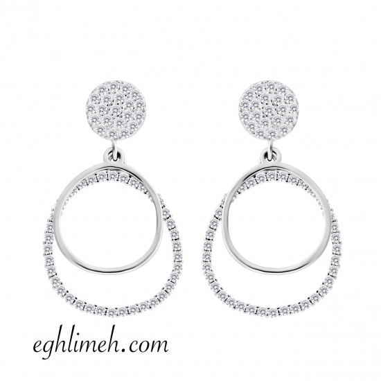 گوشواره نقره EN606 گوشواره نقره EN606