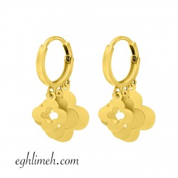 گوشواره طلا 18 عیار  كد ET1099.1.80