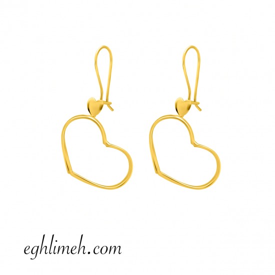  گوشواره طلا 18 عیار  كد ET1126.1.74