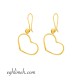  گوشواره طلا 18 عیار  كد ET1126.1.74