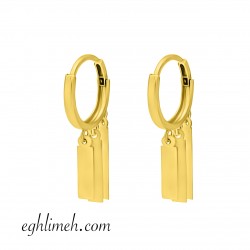  گوشواره طلا 18 عیار  كد ET1184.1.73 