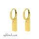  گوشواره طلا 18 عیار  كد ET1184.1.73 