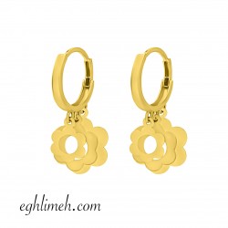  گوشواره طلا 18 عیار  كد ET1216.1.89 