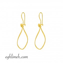  گوشواره طلا 18 عیار  كد ET1249.1.79