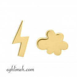  گوشواره طلا 18 عیار  كد ET783.0.54