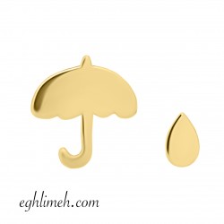  گوشواره طلا 18 عیار  كد ET786.0.51