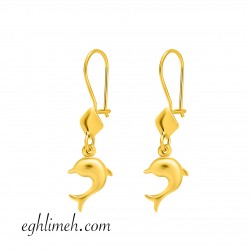  گوشواره طلا 18 عیار  كد ET1446.1.50