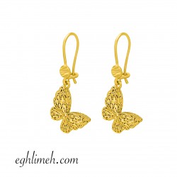  گوشواره طلا 18 عیار  كد ET1557.4.29