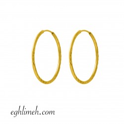  گوشواره طلا 18 عیار  كد ET1647.1.05