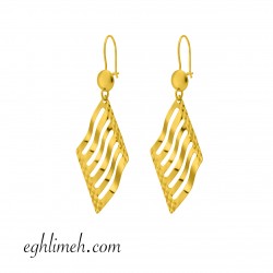  گوشواره طلا 18 عیار  كد ET1769.2.48