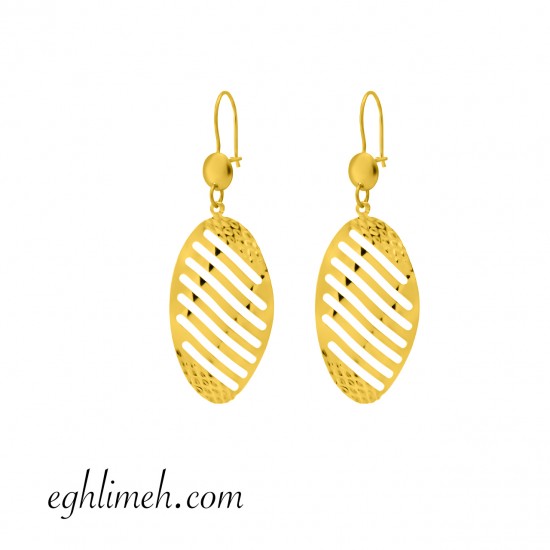  گوشواره طلا 18 عیار  كد ET1772.2.48