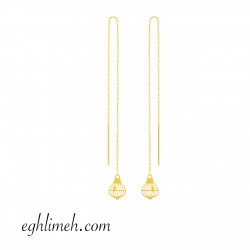  گوشواره طلا 18 عیار  كد ET1850.0.91