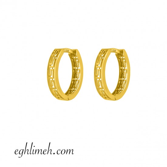  گوشواره ورساچه طلا 18 عیار  كد ET1852.1.87 