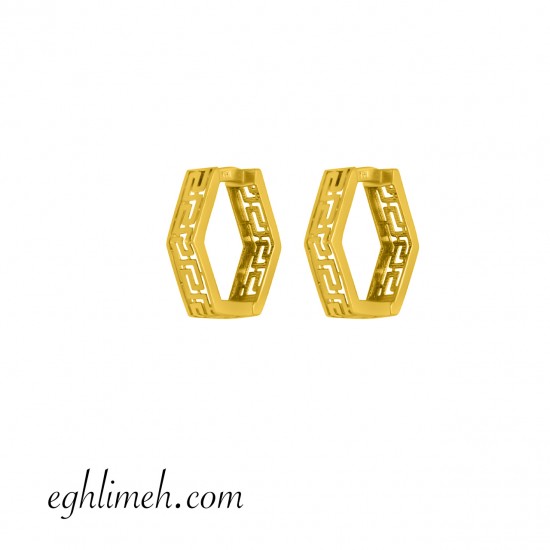 گوشواره ورساچه طلا 18 عیار  كد ET1858.1.70 