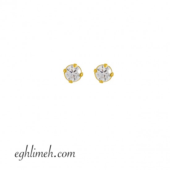  گوشواره طلا 18 عیار  كد ET1860.0.26