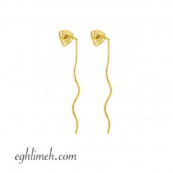  گوشواره طلا 18 عیار  كد ET1868.0.82