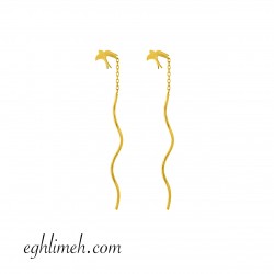  گوشواره طلا 18 عیار  كد ET1870.0.94