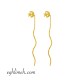  گوشواره طلا 18 عیار  كد ET1877.0.84