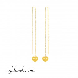  گوشواره طلا 18 عیار  كد ET1879.1.42
