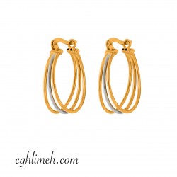  گوشواره طلا 18 عیار  كد ET1891.2.05 