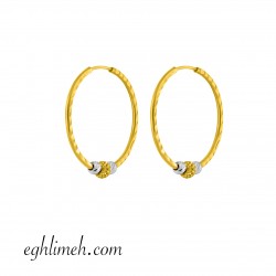  گوشواره طلا 18 عیار  كد ET1899.1.47