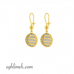  گوشواره طلا 18 عیار  كد ET1921.3.23