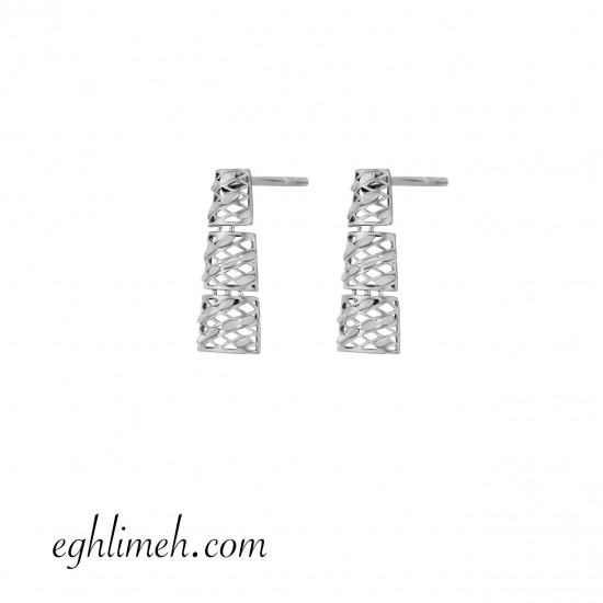  گوشواره طلا 18 عیار  كد ET1944.1.38