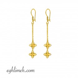  گوشواره طلا 18 عیار كد ET1945.2.30
