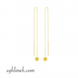  گوشواره طلا 18 عیار  كد ET1948.1.26