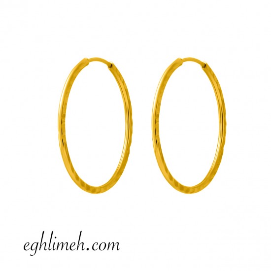  گوشواره طلا 18 عیار  كد ET2035.1.37