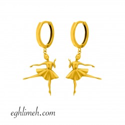  گوشواره طلا 18 عیار  كد ET2063.1.99